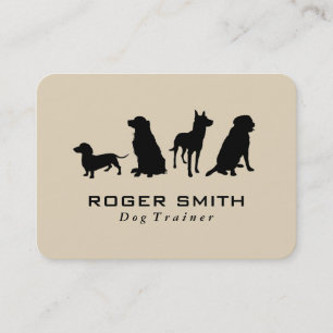 Canine Pack Dog Training Business Card
