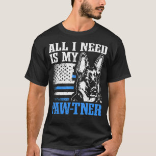 Canine Unit K9 Dog Handler & K9 Trainer T-Shirt