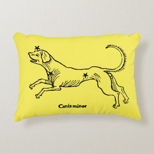 Canis Minor 1482 Accent Pillow