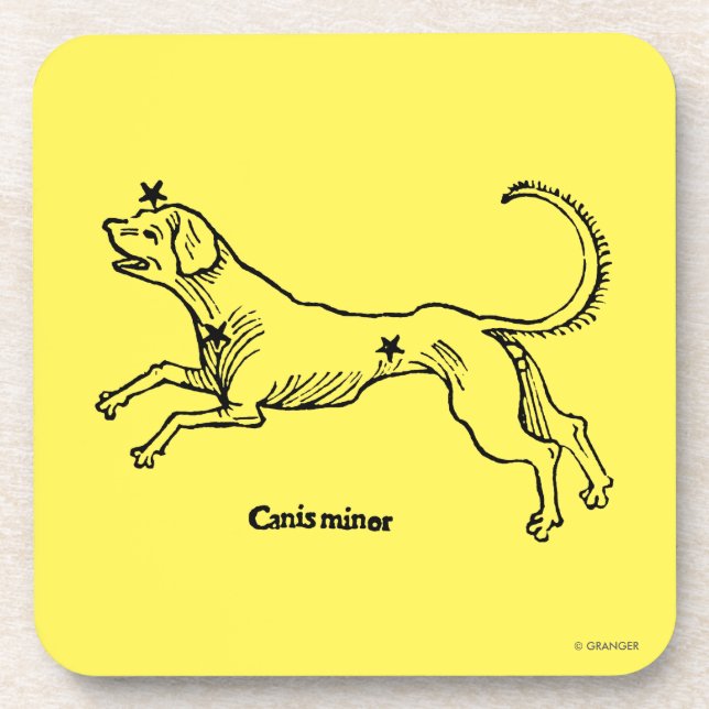 Canis Minor, 1482 Beverage Coaster (Front)