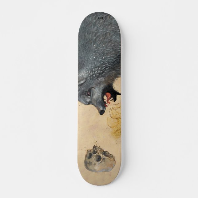 Canis Skateboard Deck (Front)