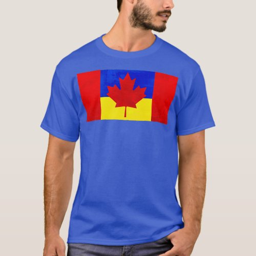 CANKRAINE FLAG Canada Ukraine T_Shirt