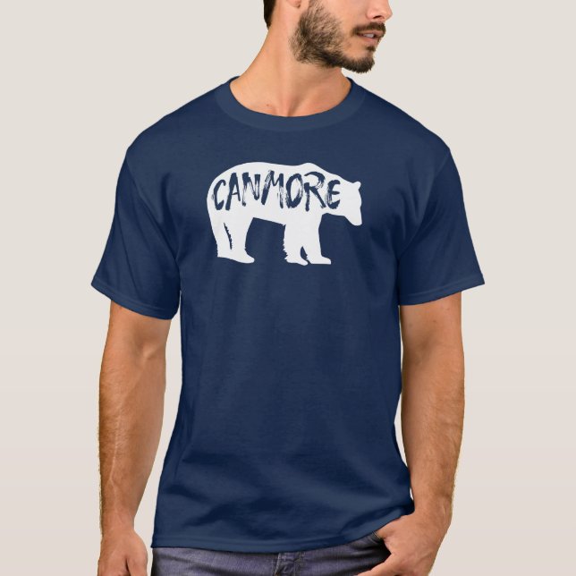 Canmore Alberta Bear T-Shirt (Front)