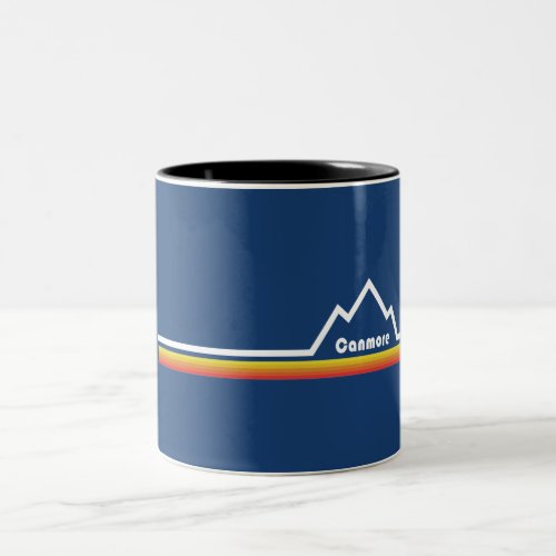 Canmore Alberta Two_Tone Coffee Mug