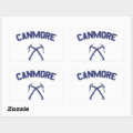 Canmore Ice Climbing Rectangular Sticker | Zazzle