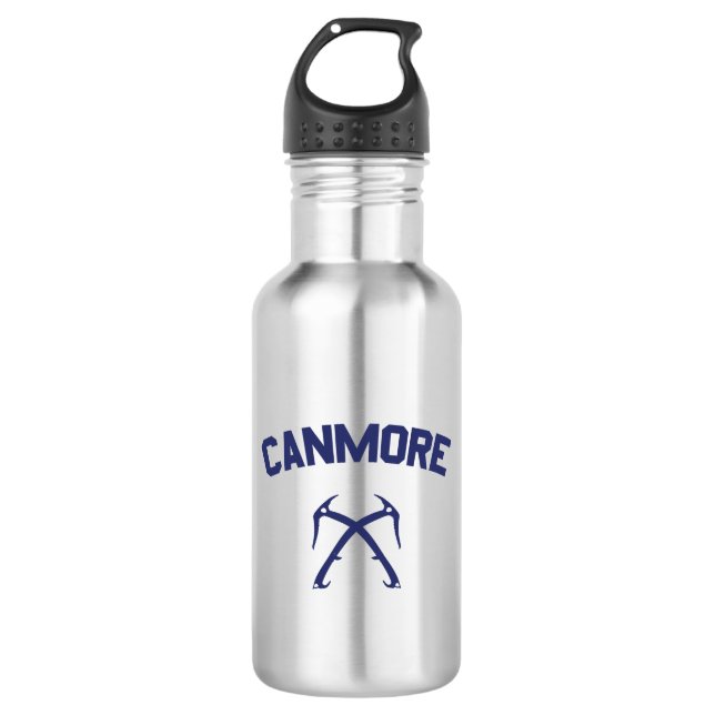 Canmore Ice Climbing Stainless Steel Water Bottle (Front)