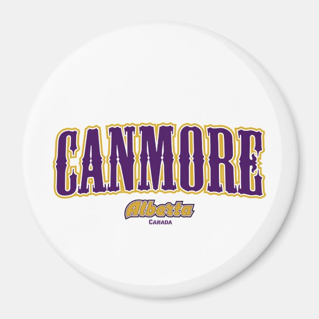 Canmore West Magnet (Front)