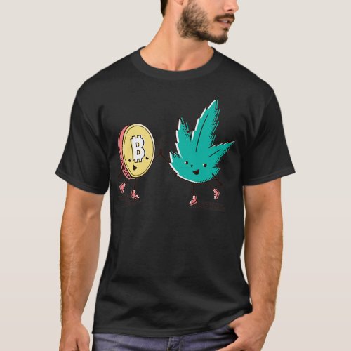 Canna bitcoin 14 T_Shirt