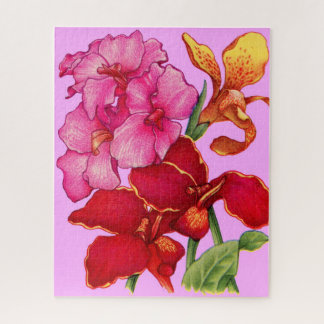 canna flowers jigsaw puzzle