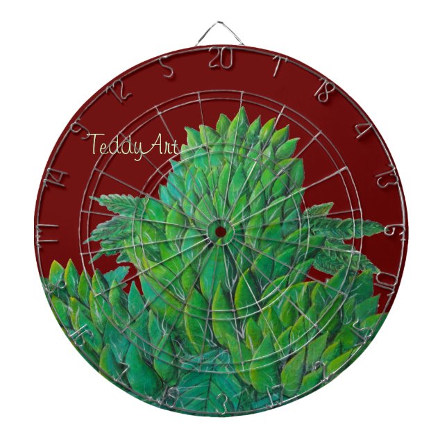 CannaBliss Dartboard by ©TeddyArt (Front)