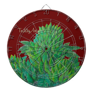 CannaBliss Dartboard by ©TeddyArt With Darts