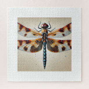 Cannaphila Dragonfly 160724IREF229 - Watercolor Jigsaw Puzzle