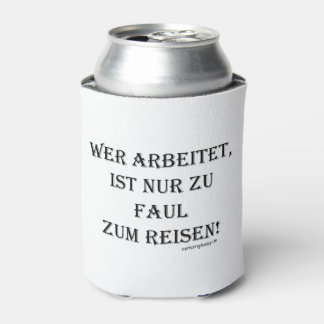Canned cooler "To Faul to Travel"