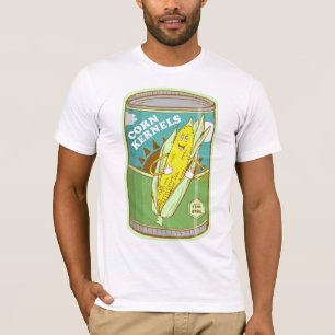 Canned corn Tinned cord T-Shirt