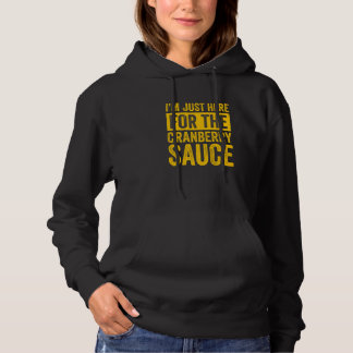 Canned Cranberry Sauce Jellied Happy Thanksgiving  Hoodie