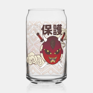 canned glass mask hannya