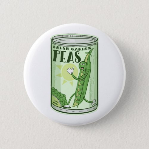 Canned Peas Tin of peas Button