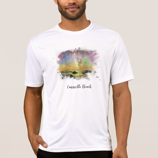 *~ Cannelle Beach Italia Italy AP12 Men's  T-Shirt (Front)