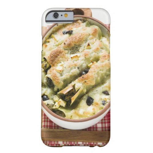 Cannelloni with spinach  sheeps cheese filling barely there iPhone 6 case