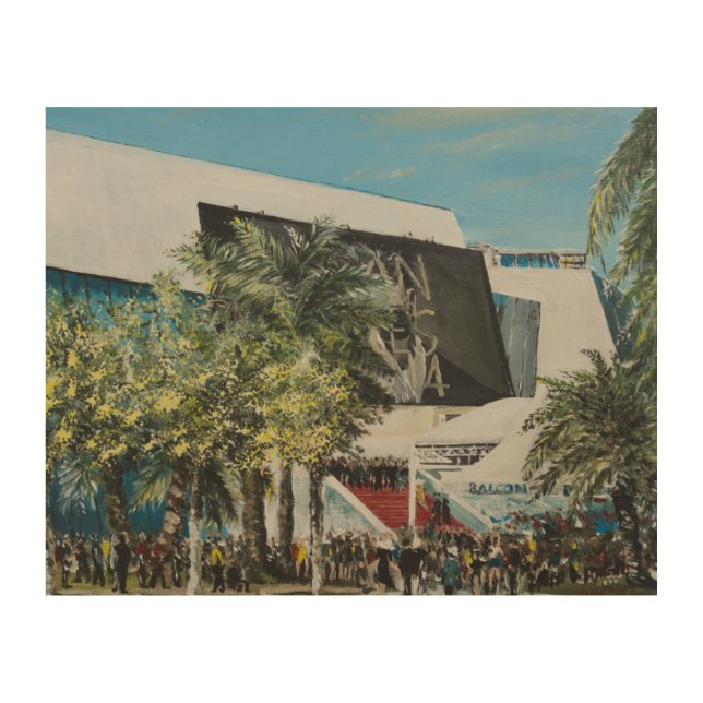 Cannes 2014 wood wall decor (Front)