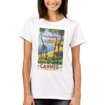 Cannes Cote D'Azur Vintage Travel Poster