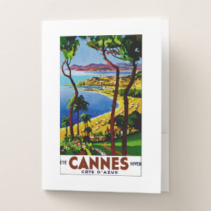 Cannes - Cote d'Azure Pocket Folder