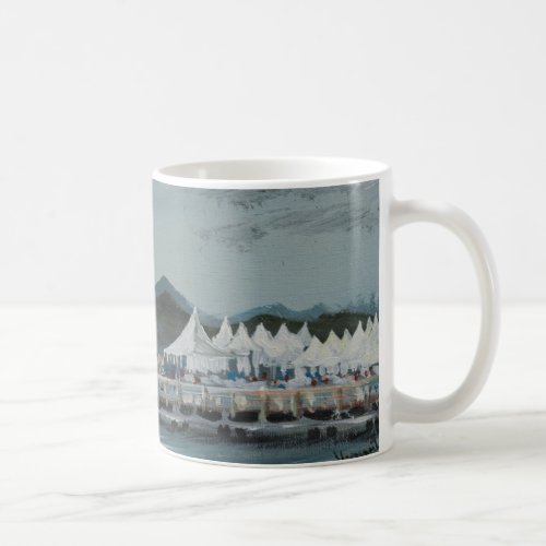 Cannes Film Festival tents 2014 Coffee Mug