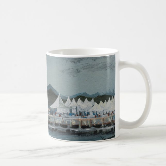 Cannes Film Festival tents 2014 Coffee Mug (Right)