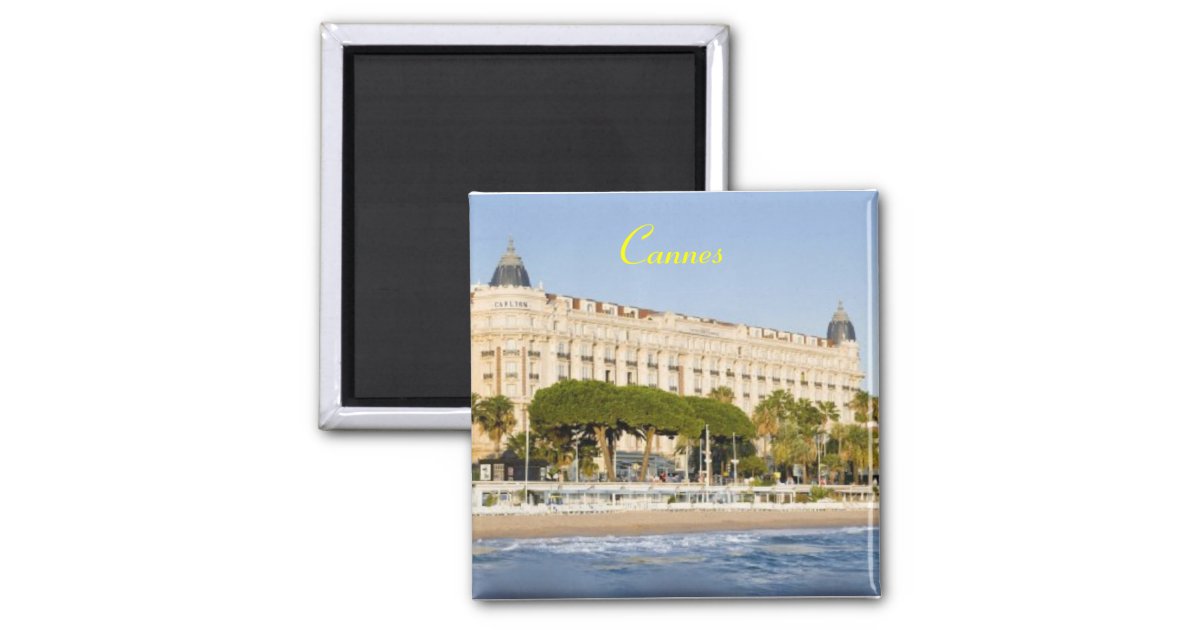 CANNES FRANCE FRIDGE MAGNET FRENCH RIVIERA ADULT FLAG REF PFCAN 70x45mm 
