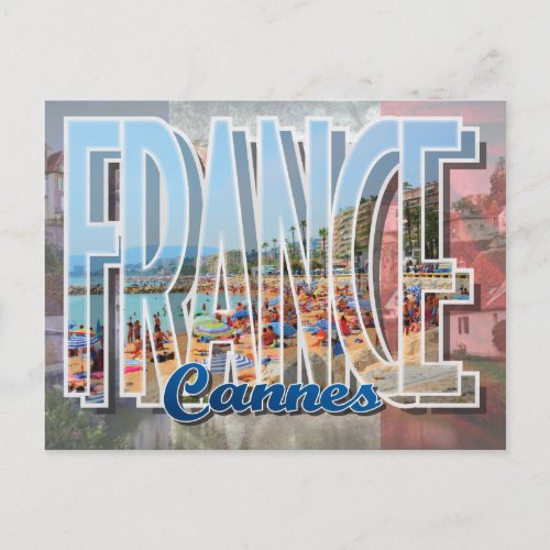 Cannes France Postcard