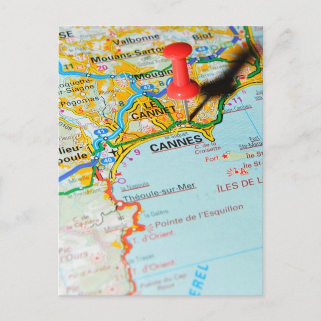 Cannes, France Postcard (Front)