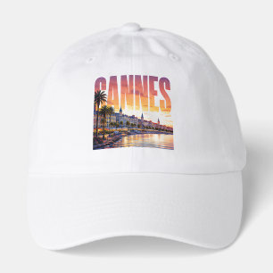 Cannes France Riviera Golden Coast Hat