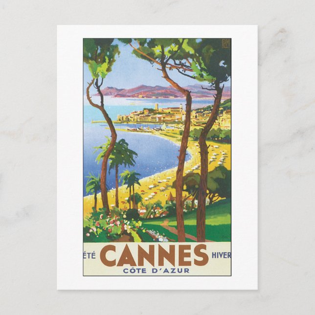 Cannes Postcard (Front)