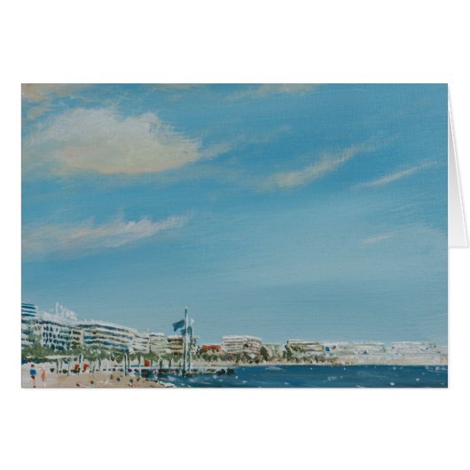 Cannes Sea Front 2014 Cards (Front Horizontal)