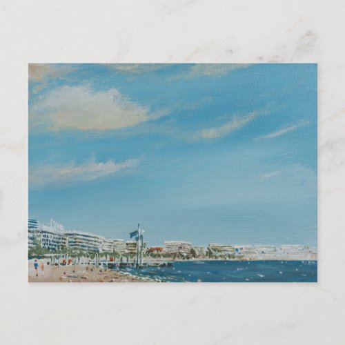 Cannes Sea Front 2014 Postcard