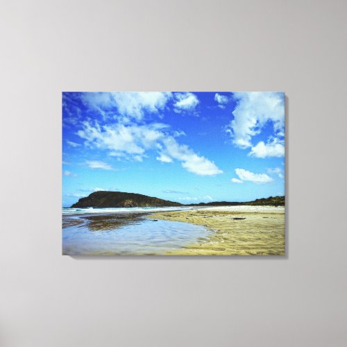 Cannibal Bay Catlins  New Zealand Canvas