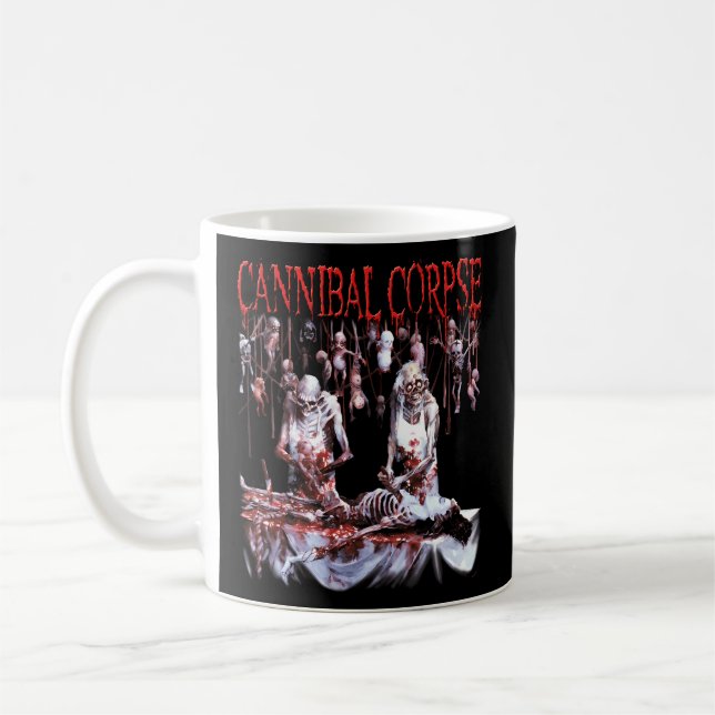 Cannibal Corpse- Official Merchandise - Butchered  Coffee Mug (Left)