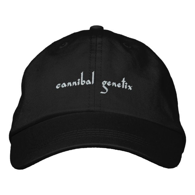 cannibal genetix embroidered baseball cap (Front)
