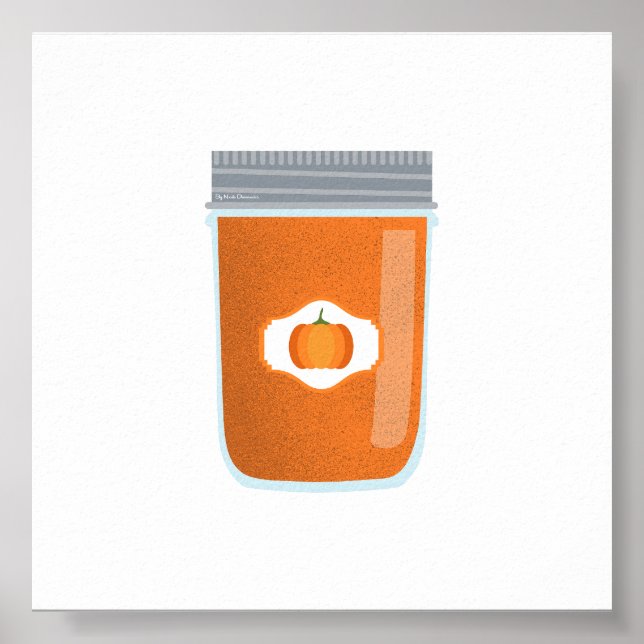 Canning Food - Pumpkin Butter Poster (Front)