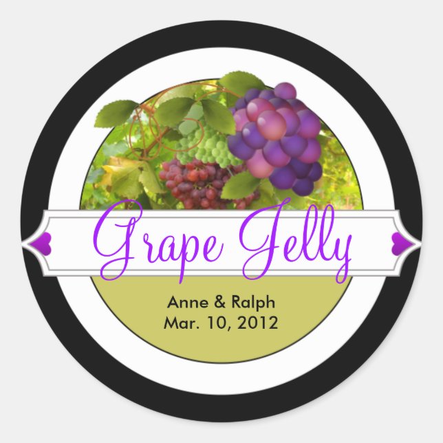 Canning Lids Round Stickers Lid (Front)