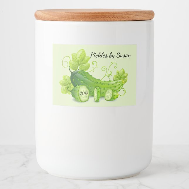Canning Pickle Label (Front)