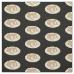 Cannoli cartoon illustration fabric
