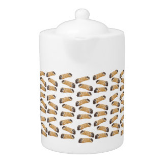 Cannoli Pattern Teapot