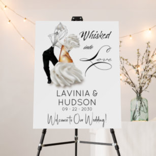 Cannoli Whisk First Dance Funny Wedding Backdrop Foam Board