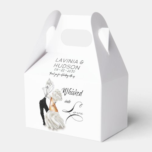 Cannoli Whisk First Dance Funny Wedding Favor Boxes