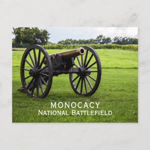Cannon, Battle of Monocacy, Maryland Postcard