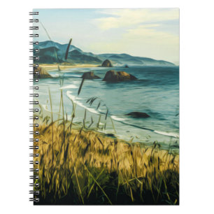 CANNON BEACH - HAYSTACK ROCK - OREGON USA NOTEBOOK