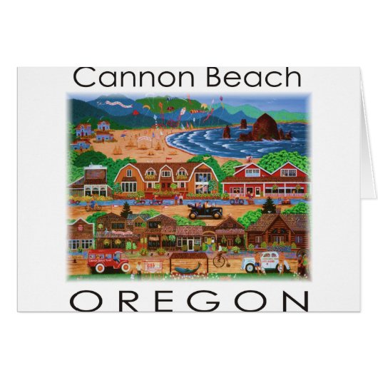 Cannon Beach ~ Oregon Cards (Front Horizontal)