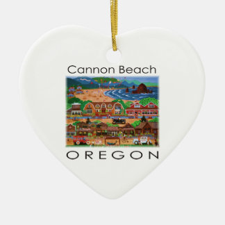 Cannon Beach ~ Oregon Ceramic Ornament