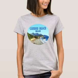 Cannon Beach Oregon Coast Vintage T-Shirt